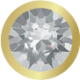 gold silver gem